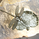 Бра Декоративный лист с стрекозой Glacial Fragment варинант исполнения - 1 | Loft Concept в Самаре