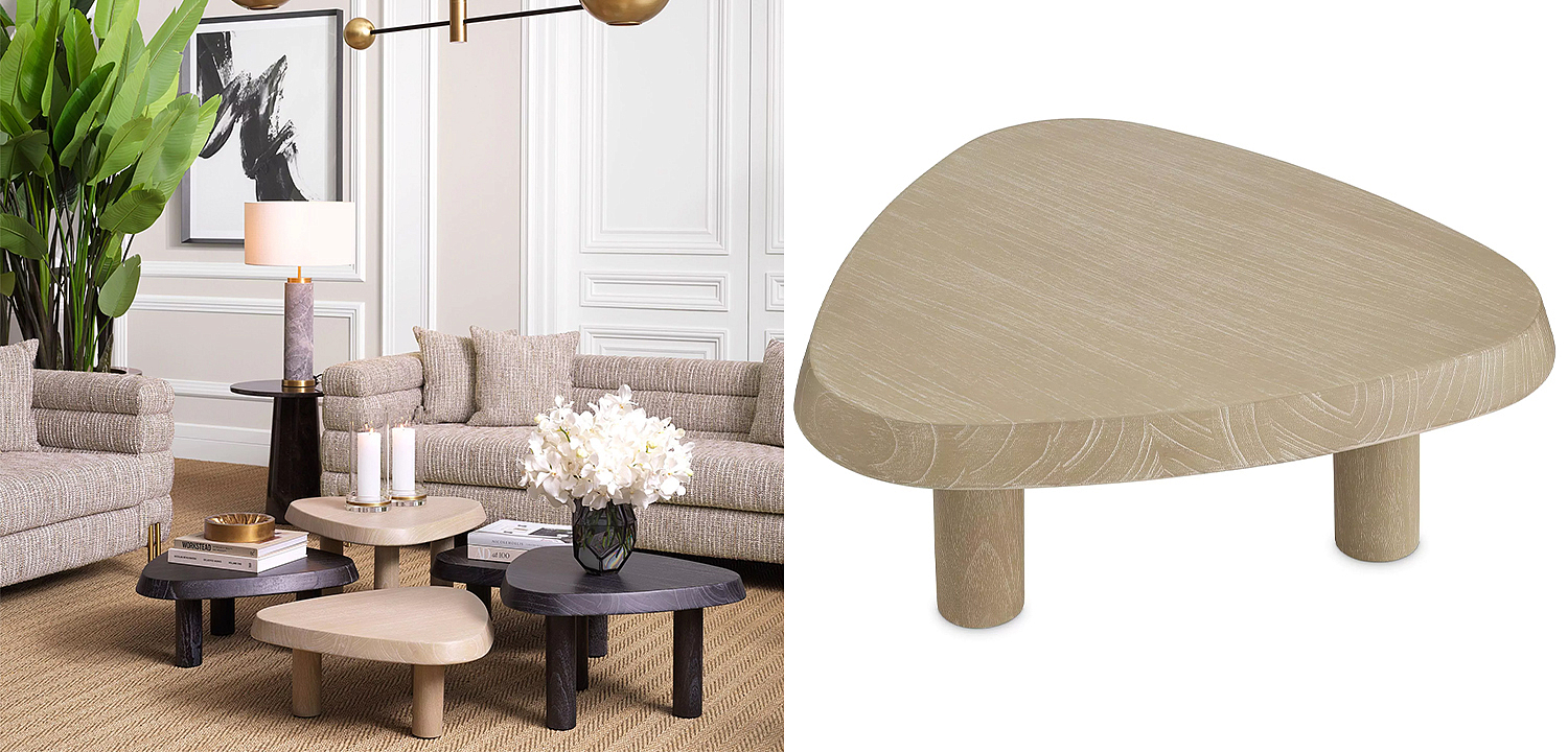 Кофейный стол Eichholtz Coffee Table Briel S Beige Кофейный стол Eichholtz Coffee Table Briel S Beige - Loft-Concept в Самаре