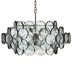 Люстра с каскадом из круглых стеклянных дисков Small Round Sequins варинант исполнения - 3 | Loft Concept в Самаре