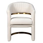 Полукресло Valbonne Chair cream velour варинант исполнения - 1 | Loft Concept в Самаре