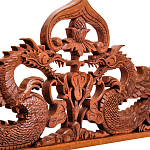 Панно из дерева драконы Panel With Trees варинант исполнения - 2 | Loft Concept в Самаре