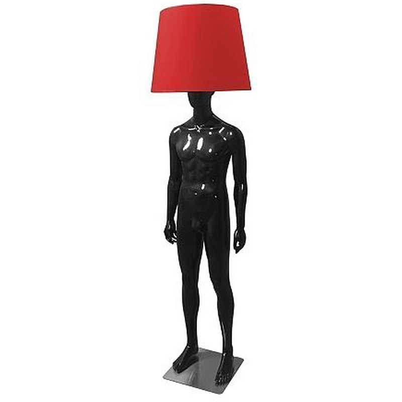 Лампа MALE MANNEQUIN LAMP с абажуром открытый позинг Глянцевый черный Черный матовый Глянцевый белый Белый матовый Серый матовый Золотой Красный Шампань Лампа MALE MANNEQUIN LAMP с абажуром открытый позинг Глянцевый черный Черный матовый Глянцевый белый Белый матовый Серый матовый Золотой Красный Шампань в Самаре | Loft Concept