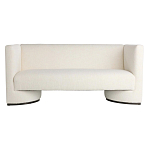 Дизайнерский Двухместный диван Florida Sofa  с элегантным деревянным декором  варинант исполнения - 2 | Loft Concept в Самаре