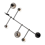 Бра с 5-ю плафонами разного диаметра и цвета Polyhedron варинант исполнения - 1 | Loft Concept в Самаре