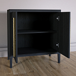 Современный Буфет Primo с 2 дверцами Черный дуб варинант исполнения - 4 | Loft Concept в Самаре