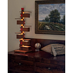 Торшер с каркасом из множества полок Links варинант исполнения - 5 | Loft Concept в Самаре