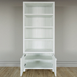 Книжный Стеллаж Elsa Dreams White с задней стенкой варинант исполнения - 4 | Loft Concept в Самаре