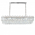 Люстра овальная с хрустальными подвесками Gorgeous Crystal Light варинант исполнения - 8 | Loft Concept в Самаре