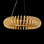 Люстра круглая с фактурными элементами в виде ракушек Inspired Sea варинант исполнения - 1 | Loft Concept в Самаре