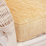 Комплект уличной мебели из ротанга Eloise белый варинант исполнения - 6 | Loft Concept в Самаре