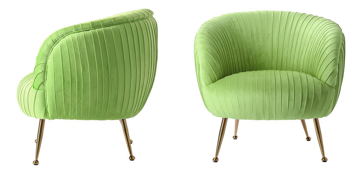 Кресло SOUFFLE CHAIR green Кресло SOUFFLE CHAIR green - Loft-Concept в Самаре