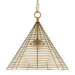 Подвесной светильник в форме конуса с фактурным абажуром Flawless Form варинант исполнения - 1 | Loft Concept в Самаре