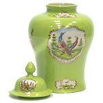 Фарфоровая ваза с крышкой Eden Garden варинант исполнения - 2 | Loft Concept в Самаре