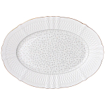 Обеденный сервиз белого цвета из фарфора на 6 персон 23 предмета Floral Charm варинант исполнения - 4 | Loft Concept в Самаре