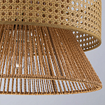 Подвесной светильник с абажуром из натуральных материалов Light Inside the Cell варинант исполнения - 8 | Loft Concept в Самаре