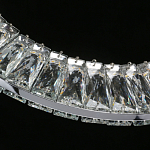 Люстра круглая с прозрачной хрустальной рамкой Maude Crystal Light варинант исполнения - 10 | Loft Concept в Самаре