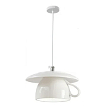 Подвесные светильники в виде белой посуды Flower Reversal варинант исполнения - 8 | Loft Concept в Самаре