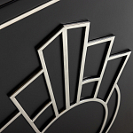 Черный комод в стиле арт-деко Luciano варинант исполнения - 6 | Loft Concept в Самаре