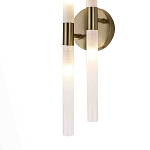 Бра с двумя цилиндрическими матовыми плафонами на круглом основании Delta Light варинант исполнения - 2 | Loft Concept в Самаре