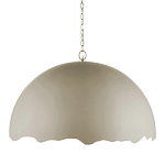 Подвесной светильник в форме купола с сочетанием золотого и оливкового цвета Eggshell варинант исполнения - 1 | Loft Concept в Самаре