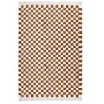 Ковер с шахматным принтом Chess Layout варинант исполнения - 1 | Loft Concept в Самаре