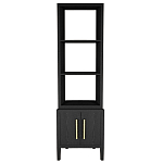 Этажерка Primo с тумбой шпон Черный дуб варинант исполнения - 1 | Loft Concept в Самаре