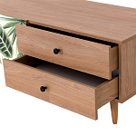 Длинная ТВ-тумба с принтом на ящиках Elise TV Stand варинант исполнения - 4 | Loft Concept в Самаре