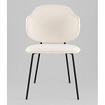 Стул Bellamy букле молочный варинант исполнения - 4 | Loft Concept в Самаре