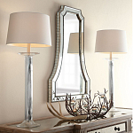 Зеркало в серебристой фигурной раме Silver Reflection варинант исполнения - 2 | Loft Concept в Самаре