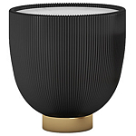 Круглый приставной стол Ruelly Black Coffee Table варинант исполнения - 1 | Loft Concept в Самаре