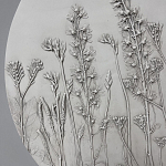 Панно Серые цветы варинант исполнения - 3 | Loft Concept в Самаре