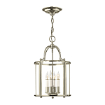Подвесной светильник с прозрачным стеклянным цилиндрическим плафоном в классическом стиле на цепи Hinkley варинант исполнения - 9 | Loft Concept в Самаре