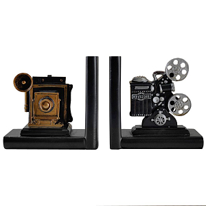 Держатель для книг ретро-камера