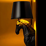 Horse Statue Floor Lamp Большой светильник Черная Лошадь варинант исполнения - 5 | Loft Concept в Самаре