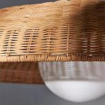 Люстра круглая из ротанга Long Lasting Chandelier варинант исполнения - 3 | Loft Concept в Самаре