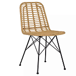 Стул с ротанговым плетением Wicker Stool без подлокотников варинант исполнения - 6 | Loft Concept в Самаре