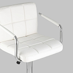 Барный стул с подлокотниками Honory White варинант исполнения - 7 | Loft Concept в Самаре