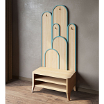 Вешалка «Байома» варинант исполнения - 2 | Loft Concept в Самаре