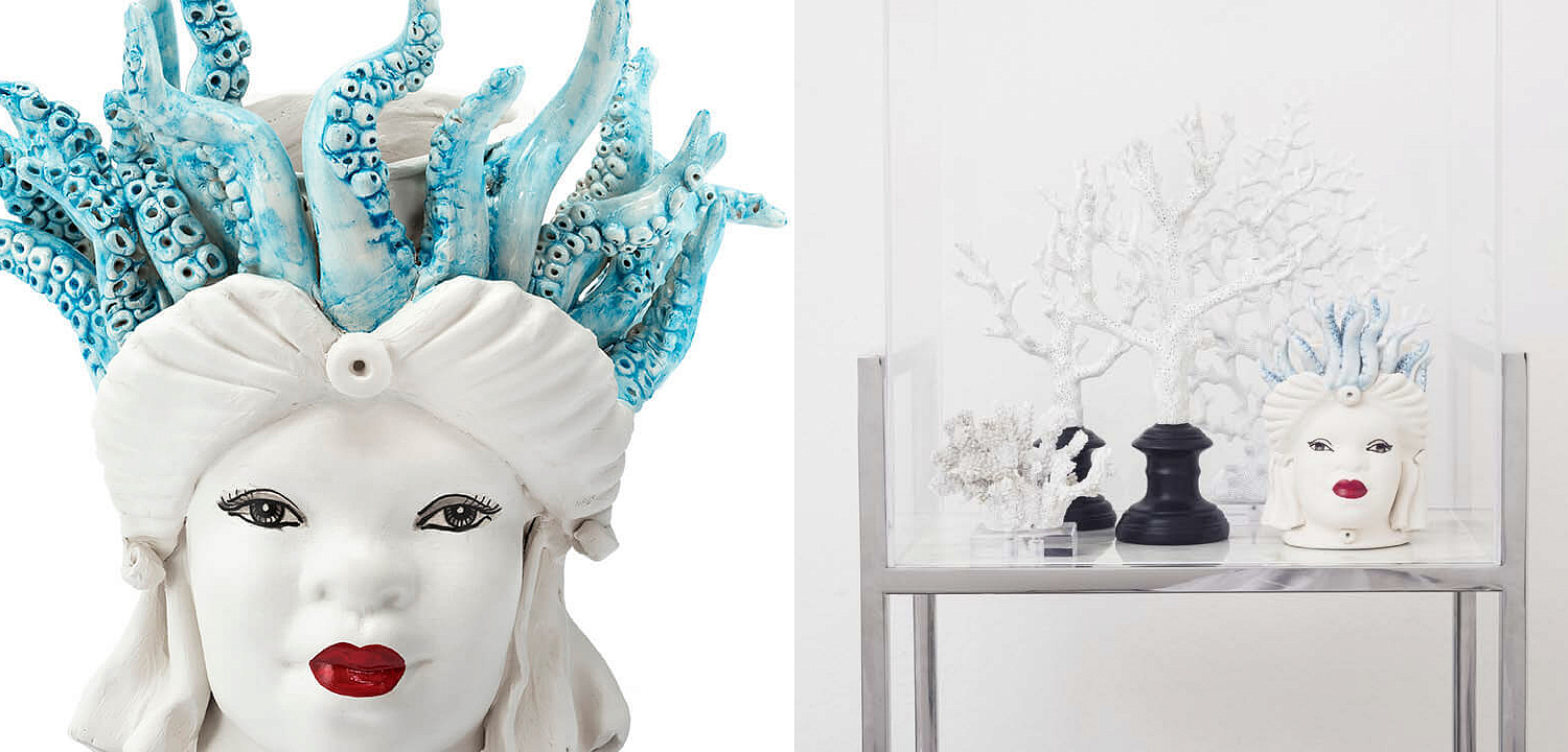 Ваза VASE MORO LADY SMALL MEDUSA Ваза VASE MORO LADY SMALL MEDUSA - Loft-Concept в Самаре