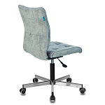 Офисное кресло в серо-голубом велюре Bureaucrats варинант исполнения - 4 | Loft Concept в Самаре
