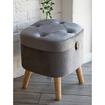 Пуф Leather with a snap варинант исполнения - 2 | Loft Concept в Самаре