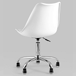 Офисный стул на металлическом основании EGGERY White пластик варинант исполнения - 4 | Loft Concept в Самаре