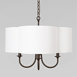 Люстра с белым текстильным абажуром Vitorino  варинант исполнения - 1 | Loft Concept в Самаре