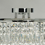 Потолочный светильник круглый с прозрачными подвесками Lunet варинант исполнения - 17 | Loft Concept в Самаре