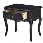 Тумба прикроватная из массива березы с ящиком и состаренным эффектом Vintage варинант исполнения - 3 | Loft Concept в Самаре