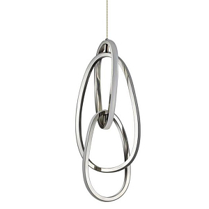 Подвесной светильник 3 Chain Link Chrome 42