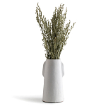 Ваза Serené Ceramic Vase Белая варинант исполнения - 3 | Loft Concept в Самаре