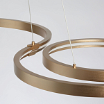 Люстра подвесная светодиодная в виде волнообразной ленты Ribbon Vortex варинант исполнения - 21 | Loft Concept в Самаре