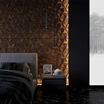 Гипсовая 3D панель с принтографией PM-50 варинант исполнения - 3 | Loft Concept в Самаре