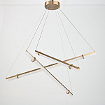 Светодиодная люстра Trumpet Tube Brass 107 варинант исполнения - 4 | Loft Concept в Самаре